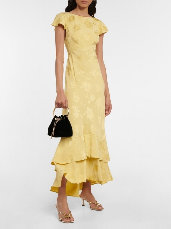 RIXO Dresses & Skirts - Rixo Liberty floral jacquard midi dress